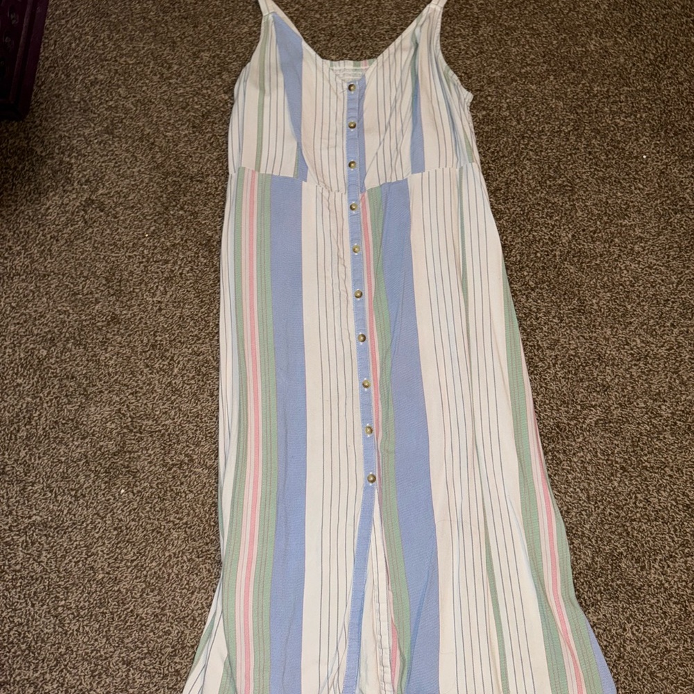 SO Multicolor Striped Fabric